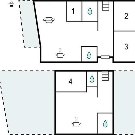 Feriehus Stunning Home In Duba With House Sea View Duba